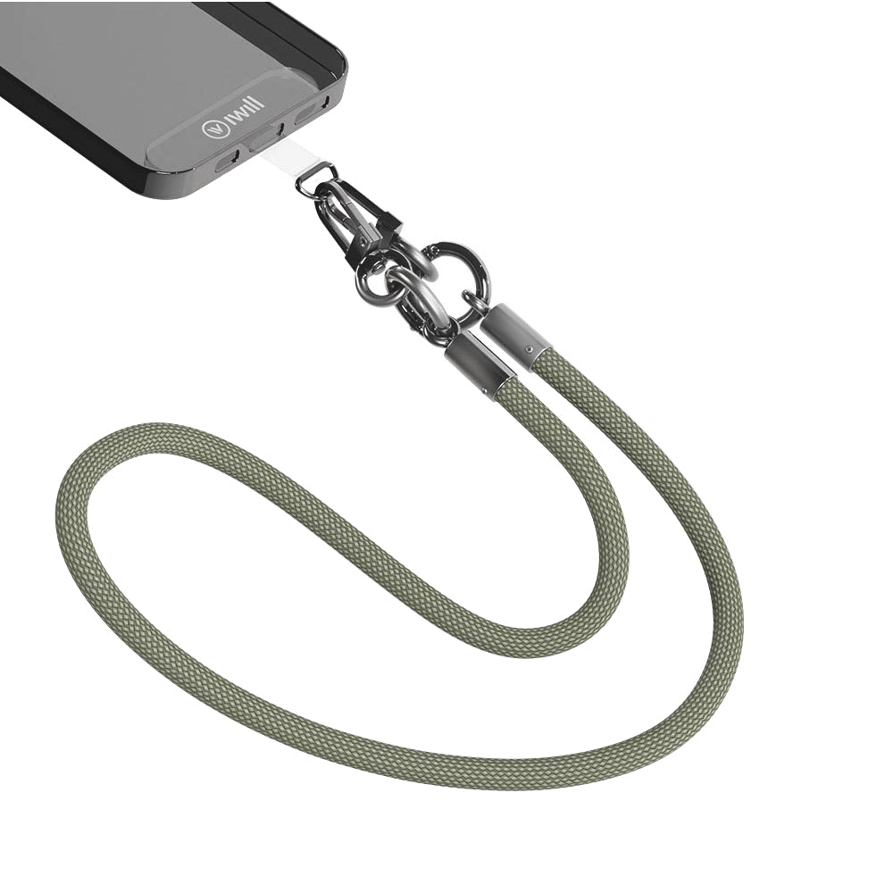 Phone Strap - Alça Universal p/ Smartphone Prata - iWill