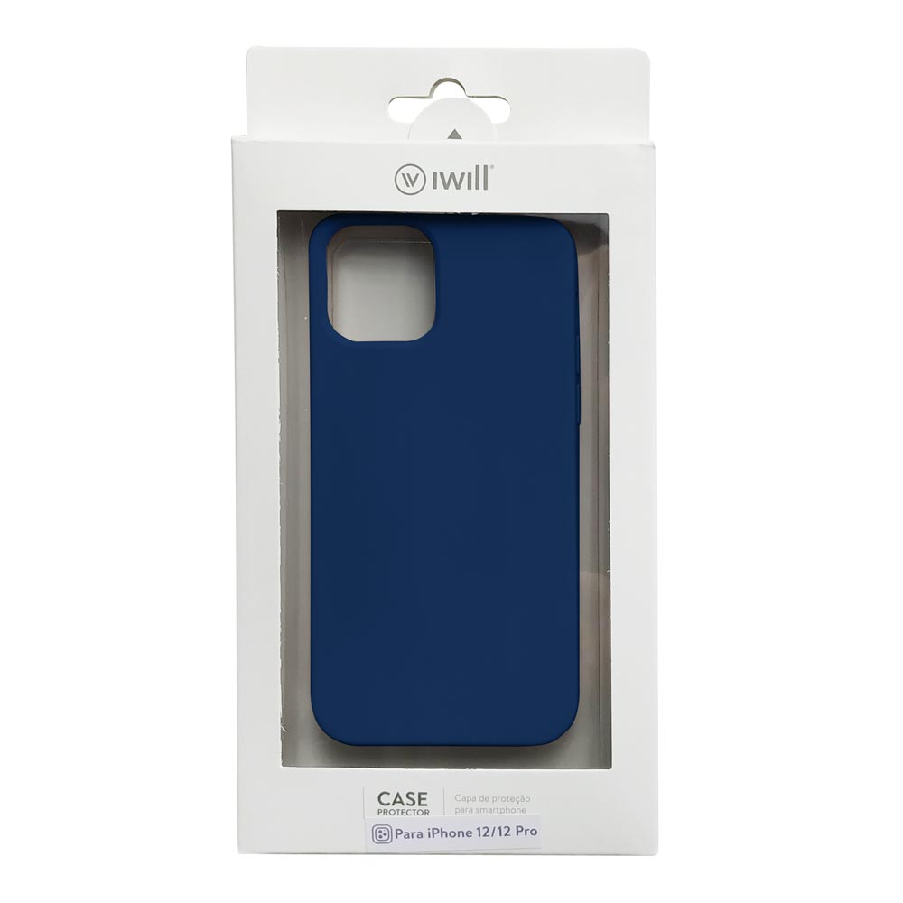 Capa para iPhone 12 / 12 Pro Azul Marinho | Simple Case iWill