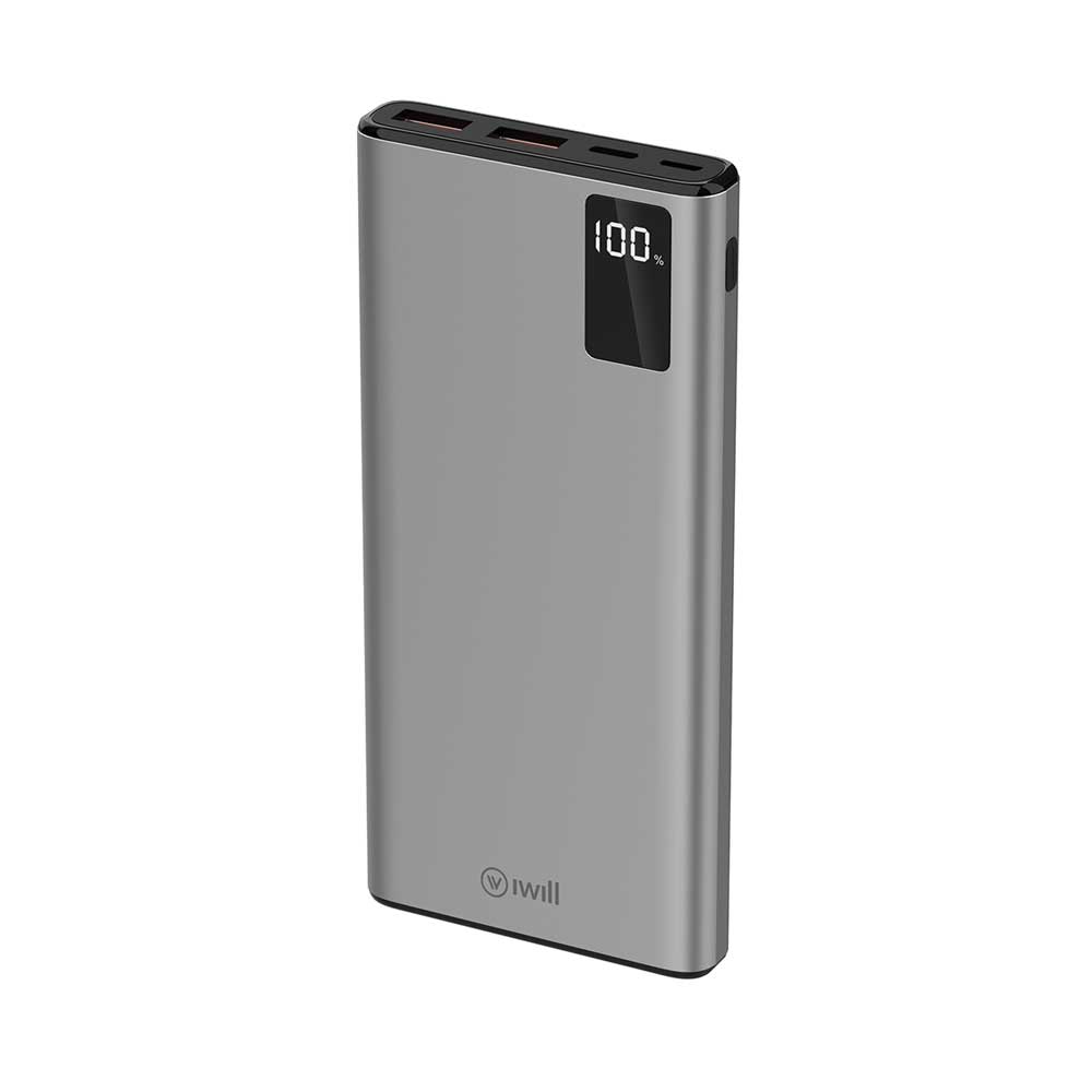 Speed 20W - Power Bank 10000mAh com USB-C PD - Preto