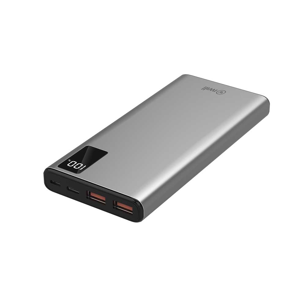 Power Bank Metallic 20W 10000mAh USB-C Cinza | iWill