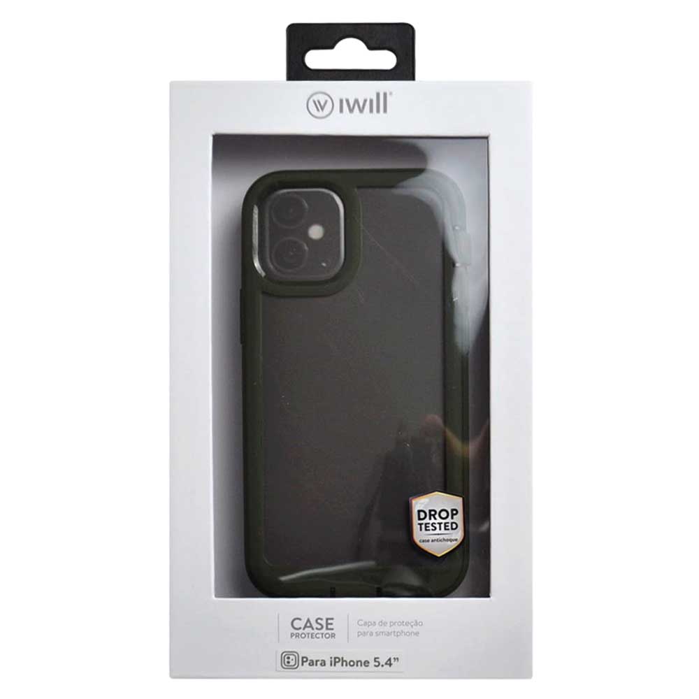 Capa Antichoque Tripla Ultra Case para iPhone 12 Mini Verde - iWill