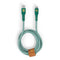 Cabo MFi Lightning para USB-C Verde | Sonserina Harry Potter
