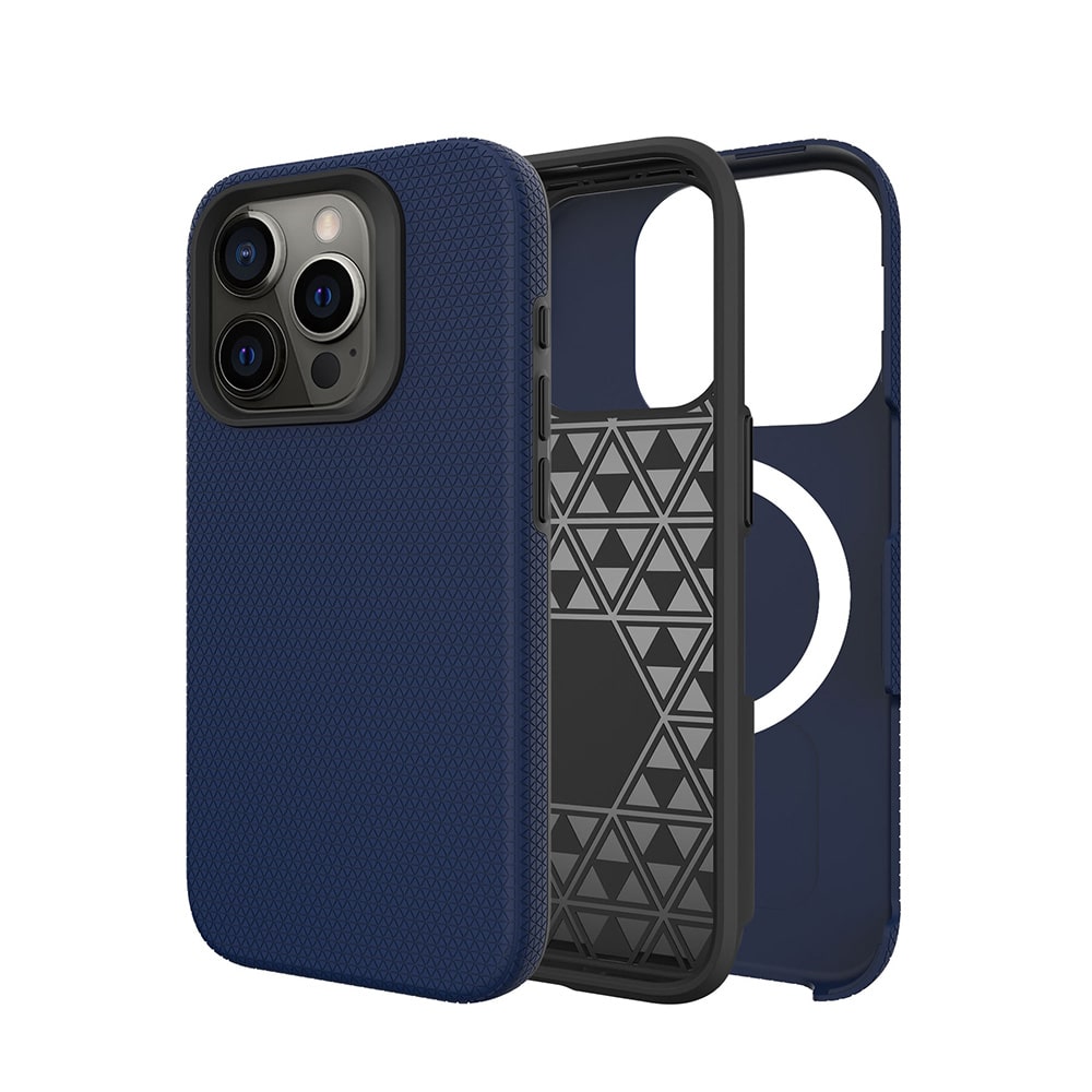 Capa para iPhone 15 Pro Max Antichoque Azul | Double Case iWill