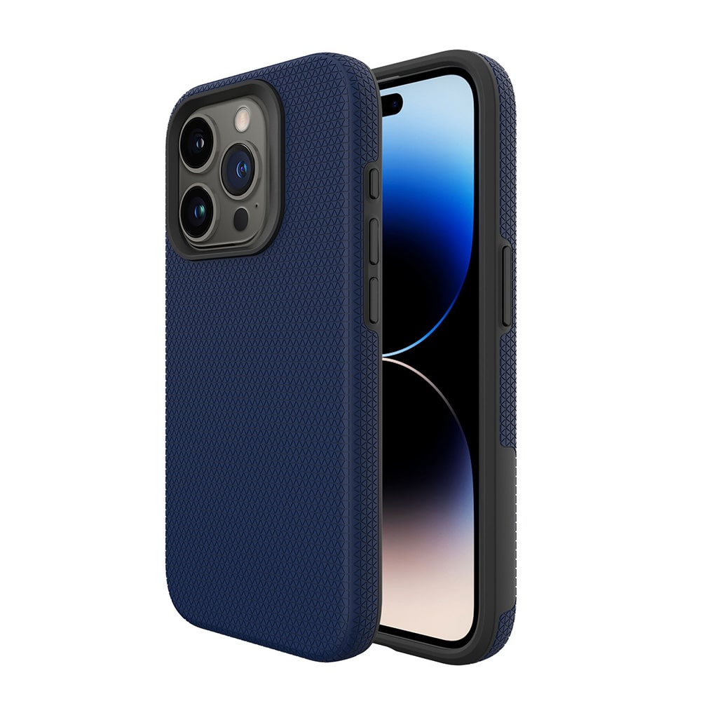 Capa para iPhone 15 Pro Max Antichoque Azul | Double Case iWill