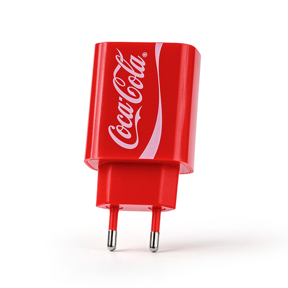 Kit Carregamento 30W Coca-Cola & Power - Vermelho