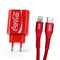 Kit de Carregamento MFi 30W Vermelho | Coca-Cola