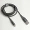 Cabo USB-C para USB 1,2m Preto | Hard Cable iWill