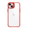 Capa Clarity para iPhone 14 Transparente com Vermelho - iWill