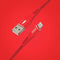 Cabo homologado MFi Lightning para USB | Elite Cable Coca-Cola 1,2m - Vermelho