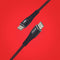 Cabo USB-C para USB-C | Elite Cable Coca-Cola 1,2m - Preto