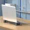 Hub USB-C Stand c/ Suporte para Notebook 10 em 1 - iWill