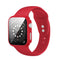 Pulseira para Apple Watch® Com Proteção para a Tela - Silicone Vermelha 40mm
