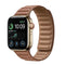 Pulseira para Apple Watch® WatchBand - Couro Link Marrom 38/40/41 mm