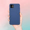 Capa Protetora Simples Case para iPhone 12 / 12 Pro Azul Marinho - iWill